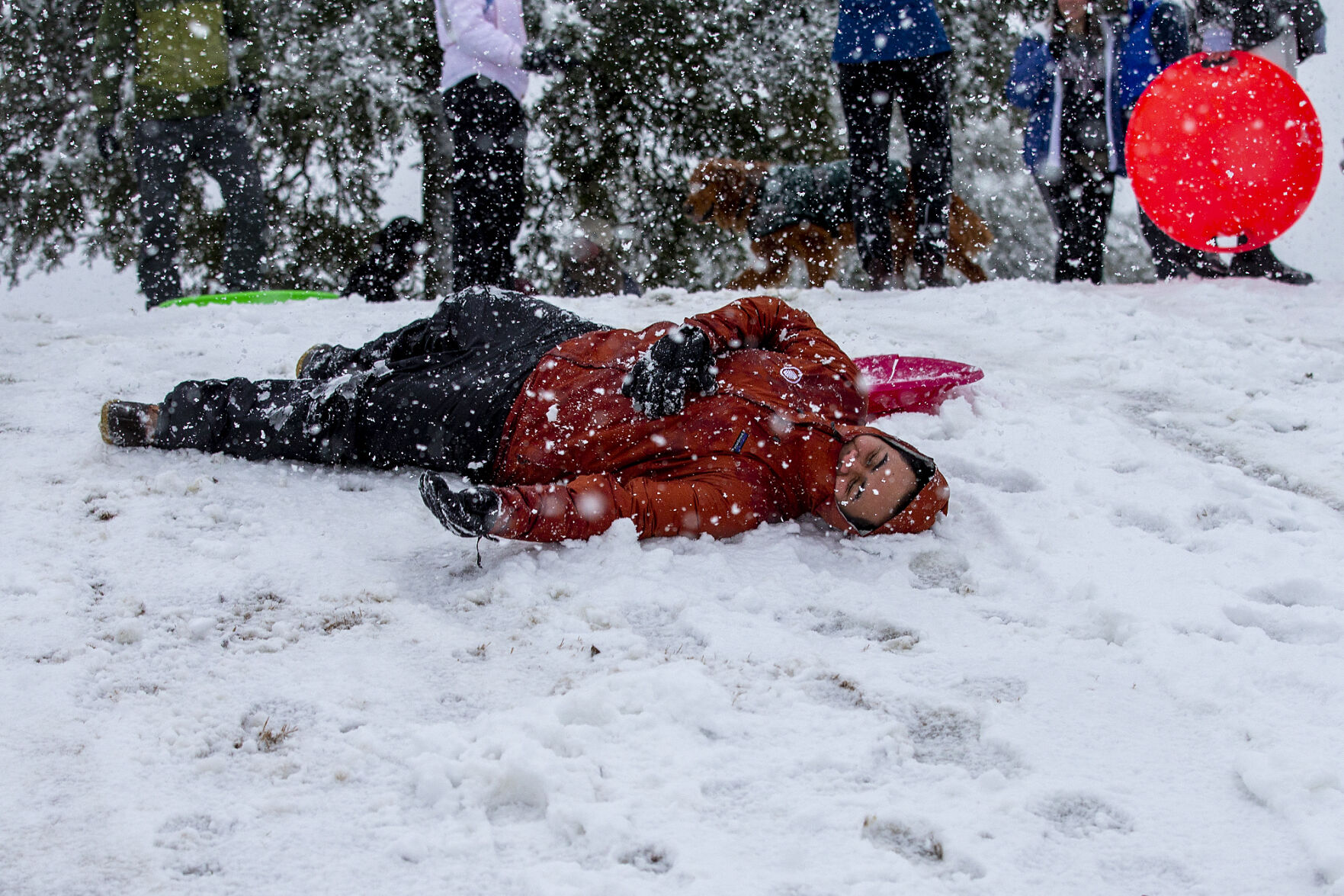 Snowfall in B-CS